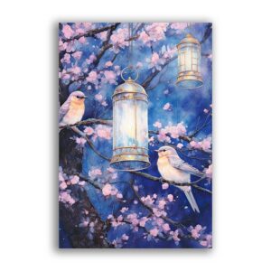 GF-ANIMALS-082. Papel de arroz de gran tamaño