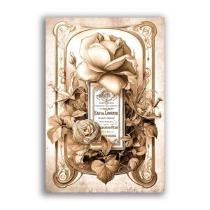 GF-FLORES-077. Papel de arroz de gran tamaño
