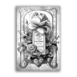 GF-FLORES-078. Papel de arroz de gran tamaño