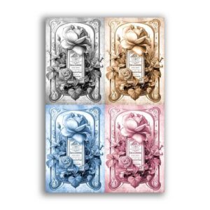 GF-FLORES-079. Papel de arroz de gran tamaño