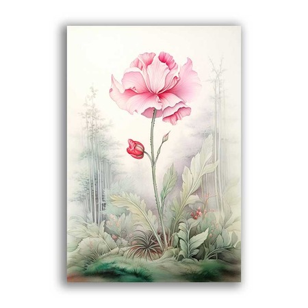 GF-FLORES-085. Papel de arroz de gran tamaño