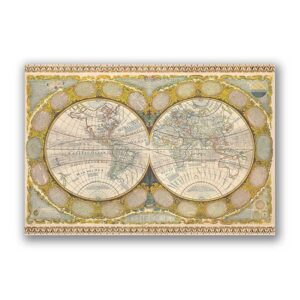 GF-MAPAS-011. Papel de arroz de gran tamaño