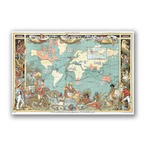 GF-MAPAS-012. Papel de arroz de gran tamaño