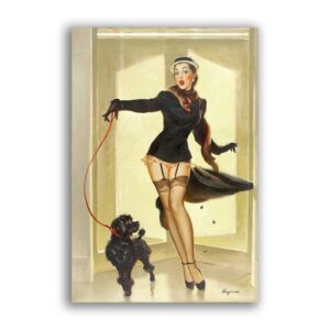 GF-PIN-UP-021. Papel de arroz de gran tamaño