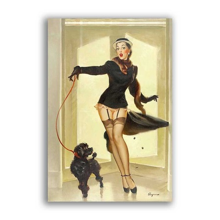 GF-PIN-UP-021. Papel de arroz de gran tamaño