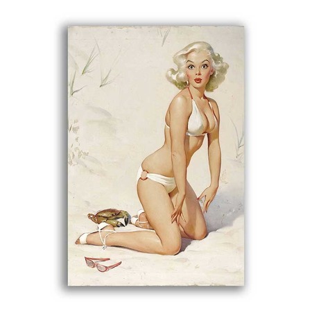GF-PIN-UP-022. Papel de arroz de gran tamaño