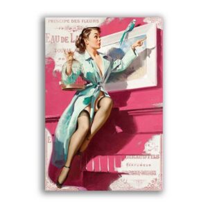 GF-PIN-UP-023. Papel de arroz de gran tamaño