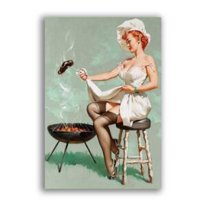 GF-PIN-UP-024. Papel de arroz de gran tamaño
