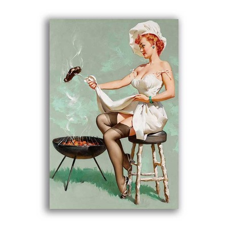 GF-PIN-UP-024. Papel de arroz de gran tamaño