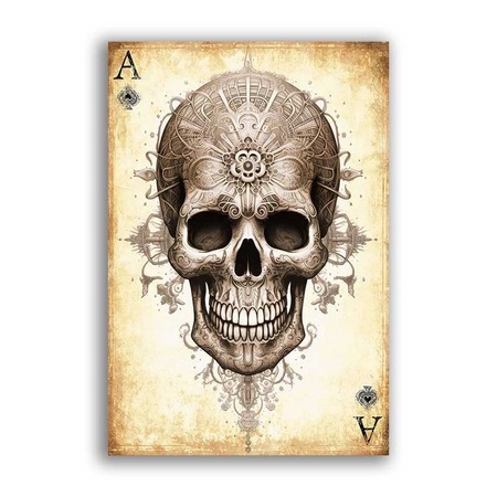 GF-CALAVERAS-035. Papel de arroz de gran tamaño
