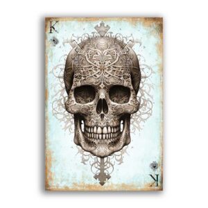 GF-CALAVERAS-036. Papel de arroz de gran tamaño