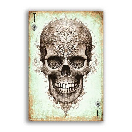GF-CALAVERAS-038. Papel de arroz de gran tamaño