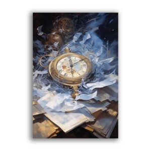GF-RELOJES-029. Papel de arroz de gran tamaño