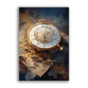 GF-RELOJES-030. Papel de arroz de gran tamaño