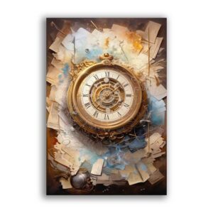 GF-RELOJES-031. Papel de arroz de gran tamaño