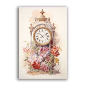 GF-RELOJES-035. Papel de arroz de gran tamaño