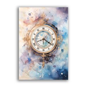 GF-RELOJES-036. Papel de arroz de gran tamaño