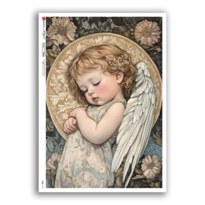 BABY-0110. Papel de Arroz niños para decoupage
