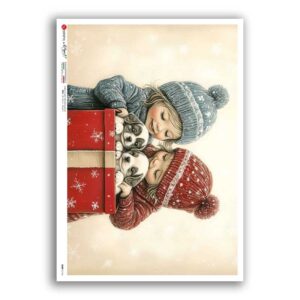 BABY-0116. Papel de Arroz niños para decoupage