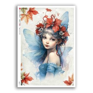 FAIRIES-0111. Papel de Arroz hadas para decoupage.