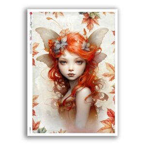 FAIRIES-0114. Papel de Arroz hadas para decoupage.