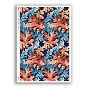 PATTERN-0257. Papel de Arroz texture para decoupage.