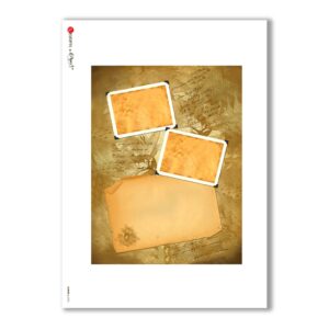 ALBUM-L-0055. Papel de Arroz album para decoupage.