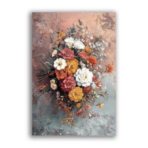 GF-FLORES-092. Papel de arroz de gran tamaño