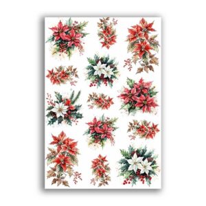 GF-FLORES-105. Papel de arroz de gran tamaño