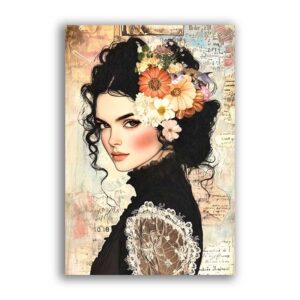 GF-DIBUJOS-098. Papel de arroz de gran tamaño