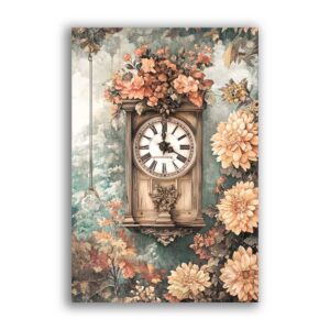 GF-RELOJES-040. Papel de arroz de gran tamaño