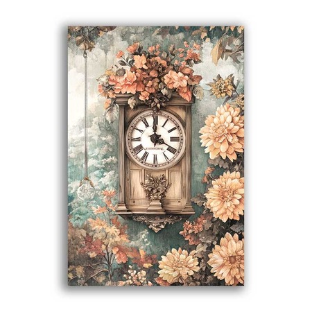 GF-RELOJES-040. Papel de arroz de gran tamaño