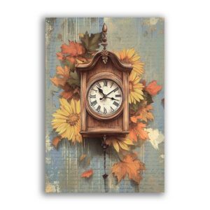 GF-RELOJES-041. Papel de arroz de gran tamaño