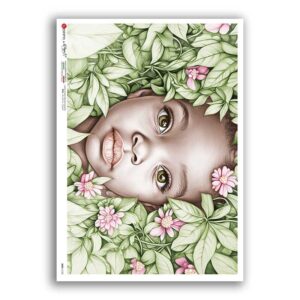BABY-0120. Papel de Arroz niños para decoupage