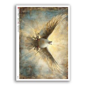 CULT-0191. Papel de Arroz sacras para decoupage.