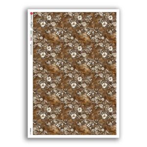 PATTERN-0267. Papel de Arroz texture para decoupage.