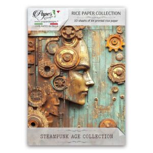 Steampunk Age - Colecciones de papel de arroz para decoupage