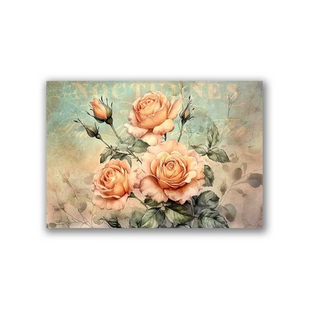 GF-FLORES-106. Papel de arroz de gran tamaño