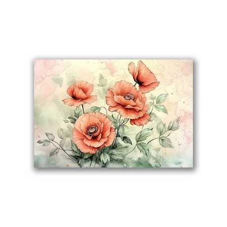 GF-FLORES-108. Papel de arroz de gran tamaño