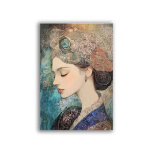 GF-ART NOUVEAU-052. Papel de arroz de gran tamaño