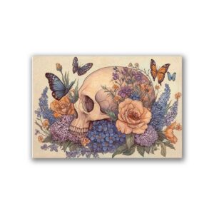 GF-CALAVERAS-040. Papel de arroz de gran tamaño