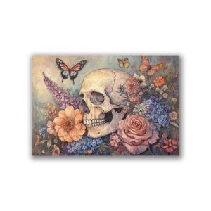 GF-CALAVERAS-041. Papel de arroz de gran tamaño
