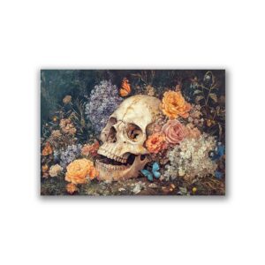 GF-CALAVERAS-042. Papel de arroz de gran tamaño