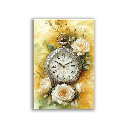 GF-RELOJES-045. Papel de arroz de gran tamaño