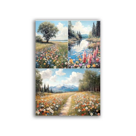 GF-PAISAJES-068. Papel de arroz de gran tamaño