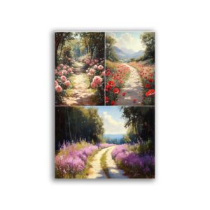 GF-PAISAJES-069. Papel de arroz de gran tamaño