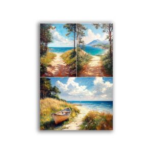 GF-PAISAJES-070. Papel de arroz de gran tamaño