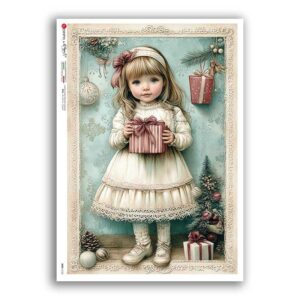 BABY-0125. Papel de Arroz niños para decoupage