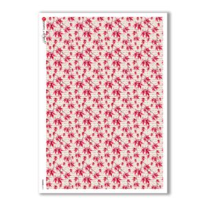 FLOWERS-0213. Papel de Arroz flores para decoupage.