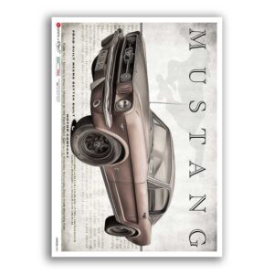 VEHICLES-0090. Papel de Arroz vehículos para decoupage.
